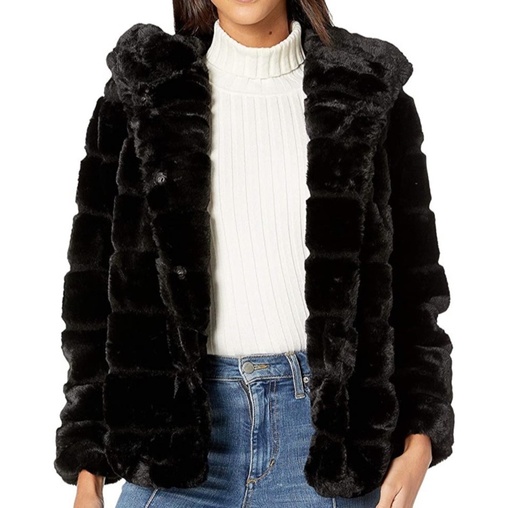 Apparis faux fur coat